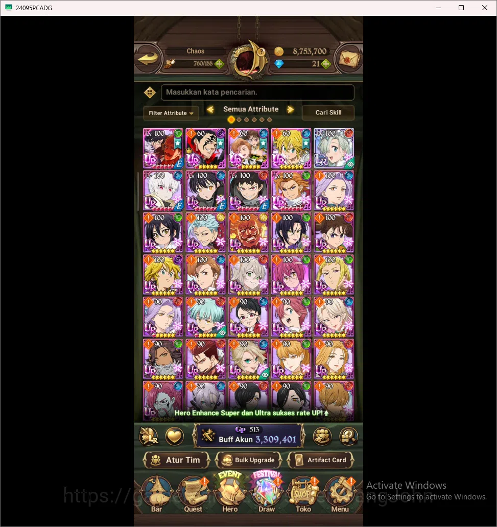 The Seven Deadly Sins: Grand Cross Accounts GLOBAL | 3,3M CC | 1 LR Elizabeth | 4 UR Merlin&Es image 2