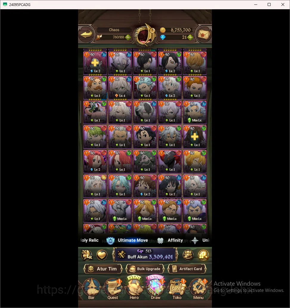 The Seven Deadly Sins: Grand Cross Accounts GLOBAL | 3,3M CC | 1 LR Elizabeth | 4 UR Merlin&Es image 4