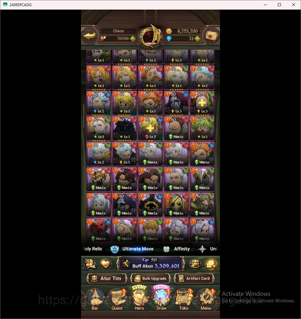 The Seven Deadly Sins: Grand Cross Accounts GLOBAL | 3,3M CC | 1 LR Elizabeth | 4 UR Merlin&Es image 5