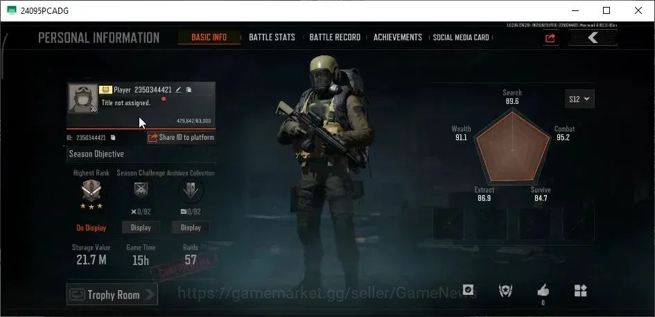 Arena Breakout Accounts MOBILE|Lvl 30|SV 21M|CV 20,7M|SS Groza,FA MPX,Fore image 2