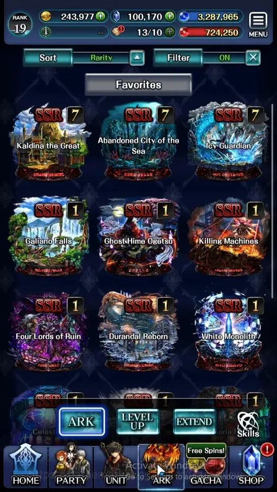 Last Cloudia Accounts Endgame GLOBAL|Rank 19|100k Crystal|Collab BraveFrontier (G Tilith,FG Vargas)+Top Tier(Telestio,G 3