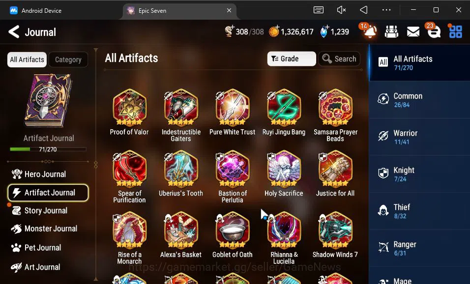 Epic Seven Accounts GLOBAL Unverif|12 ML(Salome,BArunka,LOTScales,Ruel image 15
