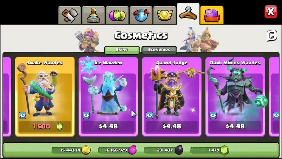 Clash of Clans Accounts LV 94 | TH 13-BH 6 | HH 7 | BK 51,AQ 51,GW 31,MP 3 image 12