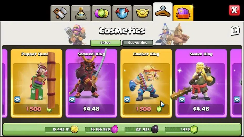 Clash of Clans Accounts LV 94 | TH 13-BH 6 | HH 7 | BK 51,AQ 51,GW 31,MP 3 image 13