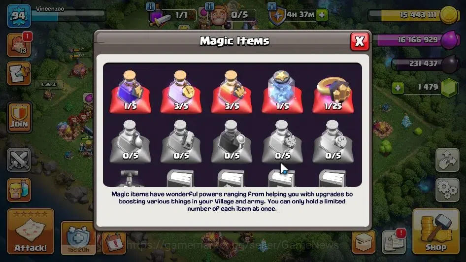 Clash of Clans Accounts LV 94 | TH 13-BH 6 | HH 7 | BK 51,AQ 51,GW 31,MP 3 image 2