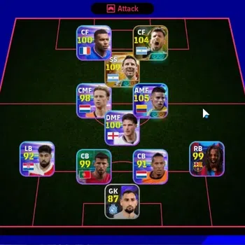 eFootball Accounts Legends & Iconic Players Android|Big Time Lionel Messi 15 Jul'26|3 Show Time James Rodriguez|2 Epic