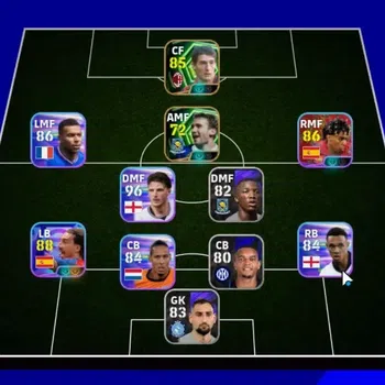 eFootball Accounts Legends & Iconic Players Android|Show Time Mar Cucurella,Lionel Messii|Lamine Yamal|Epic Daniele