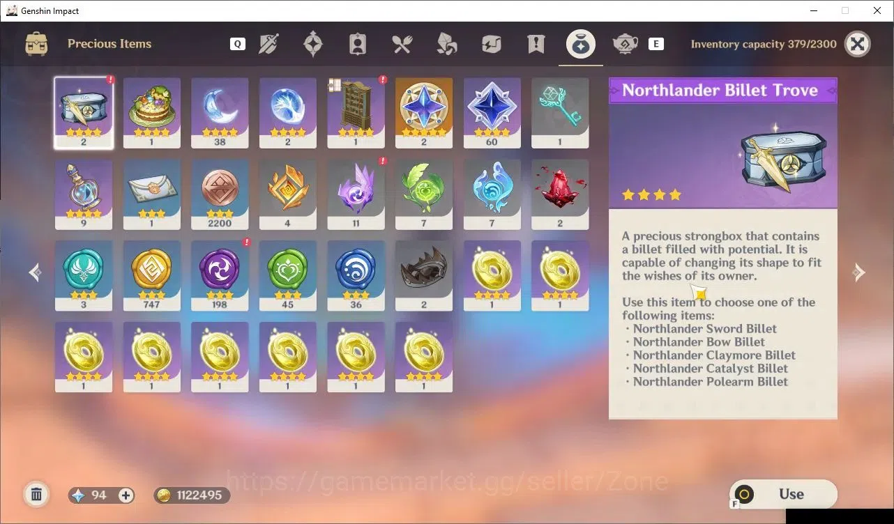 Genshin Impact Accounts Others ASIA|AR 43|4 Limited 5*CHAR (Raiden,Zhongli, Nahida, Chlorinde)||Low Explore|Check 9