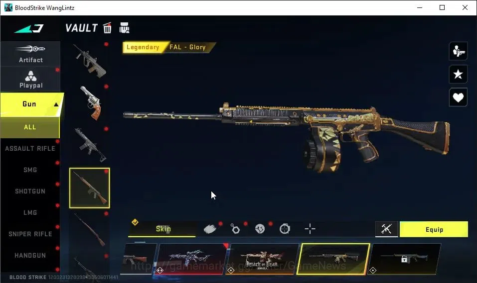 Blood Strike Accounts ASIA|6 ULTRA[HANK,2 BLAST,JET,UMP45,AR97]|Collab A image 17