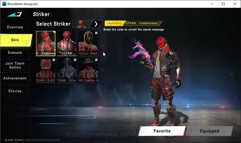 Blood Strike Accounts ASIA|6 ULTRA[HANK,2 BLAST,JET,UMP45,AR97]|Collab A image 7