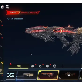 Blood Strike Accounts Collab Skin Asia|Eternal FN2000-Requiem Lv2,M82 Noxdra+Collab LuchaStrike Mr Iguna|4