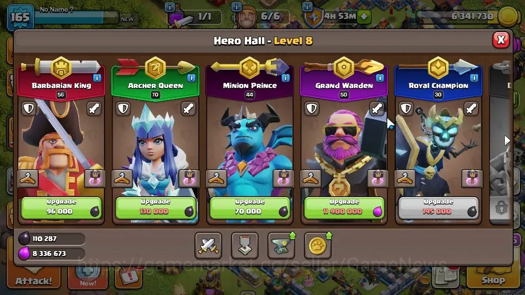 Clash of Clans Accounts LV.165|TH 14 - BH 9|HH 8|Limited Skin|BK 56,AQ 70, image 11
