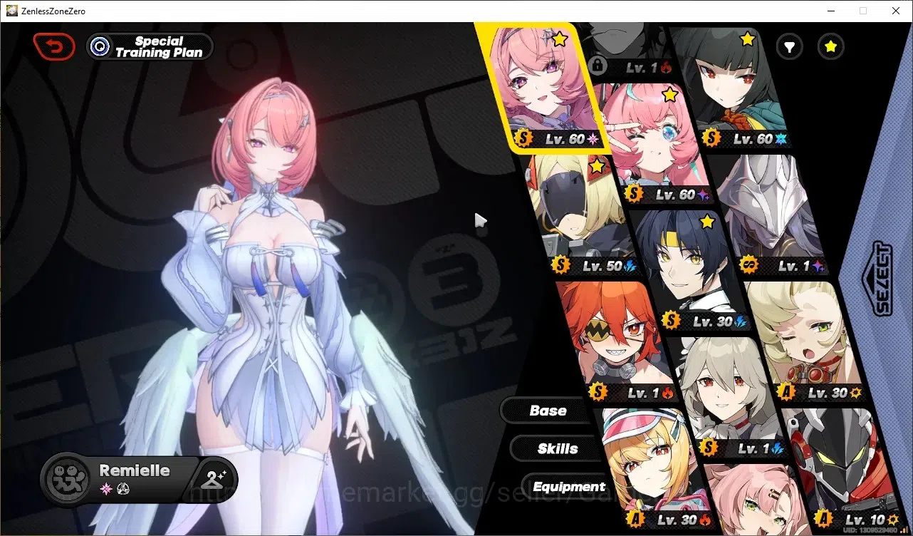 Zenless Zone Zero Accounts Others ASIA IK 52|6 Limited (Ramielle Dan,Aria,Trigger,Pyrois M2)+Sign Miyabi,Harumasa +2 STD 1