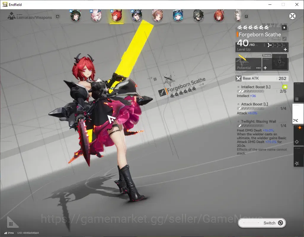 Arknights: Endfield Accounts ASIA|Lv47|8SSR(4Limit)+9(*6WEP)|Ori 26|Oro 1,9k|[M image 5