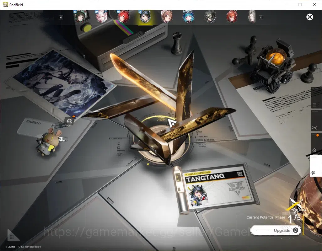 Arknights: Endfield Accounts ASIA|Lv47|8SSR(4Limit)+9(*6WEP)|Ori 26|Oro 1,9k|[M image 7
