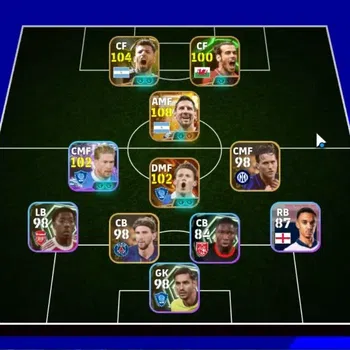 eFootball Accounts Legends & Iconic Players Android|Big Time Lionel Messi,Scott McTominay|3 Epic Sergio Aguero,Gareth Bale|4