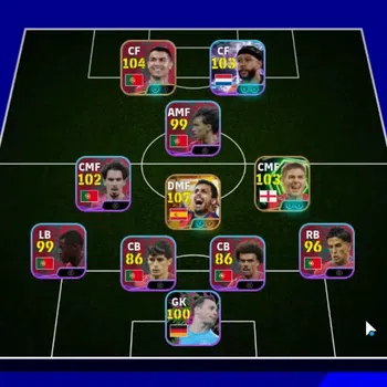 eFootball Accounts Others Android|National Team Pack Portugal 2026|Big Time Rodri 19 Jul'26|Epic Cristiano Ronaldo,Steven