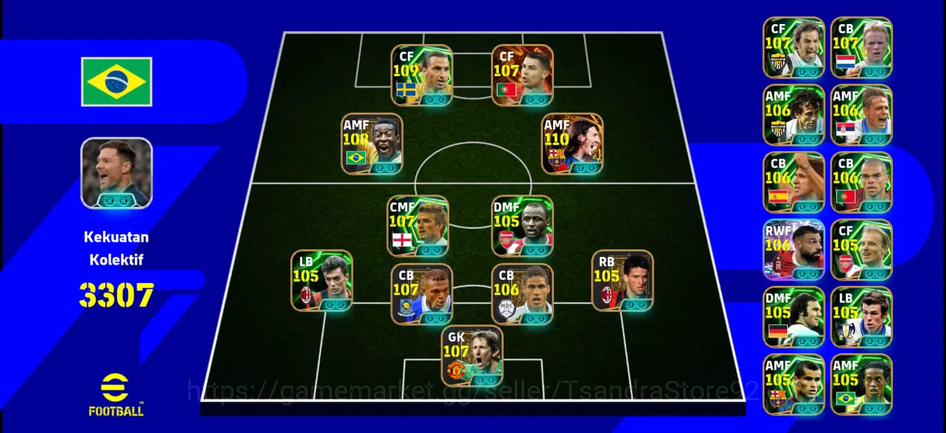 eFootball Accounts Meta Player 12 Meneger Booster || Collective 3307+ || Full Double Booster New Era Full Paid Gacha Meta 1