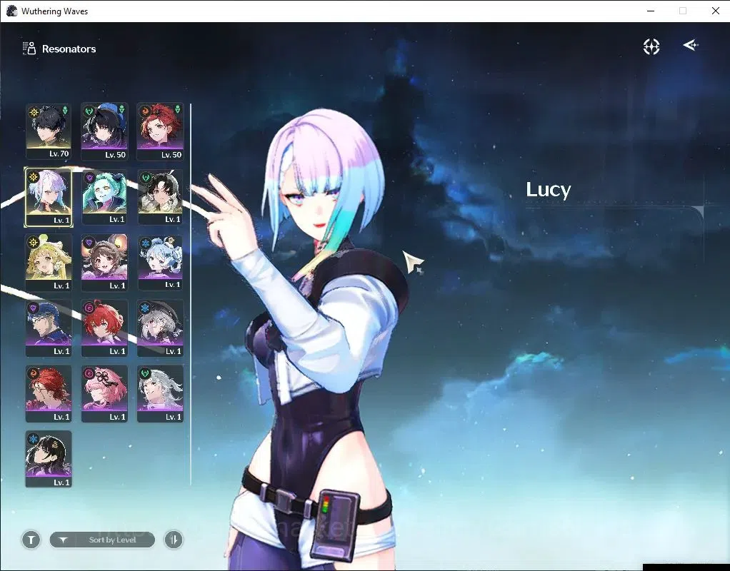 Wuthering Waves Accounts SEA|UL 48|2 Limited| Lucy RC 6+Signature, Rebecca| image 2