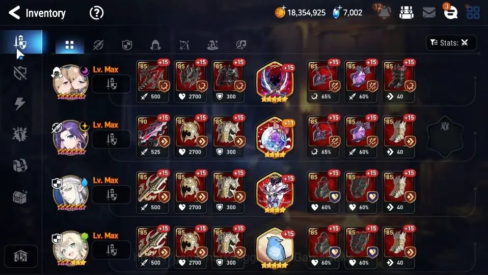 Epic Seven Accounts GLOBAL UnVerif|New Era|9 ML(Rhiana&Luciel,SP Polit image 18