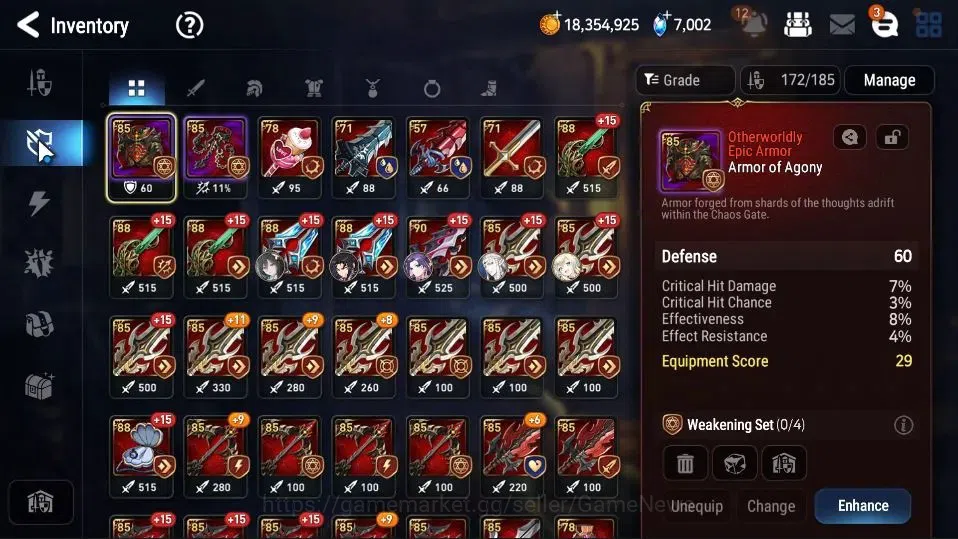 Epic Seven Accounts GLOBAL UnVerif|New Era|9 ML(Rhiana&Luciel,SP Polit image 19