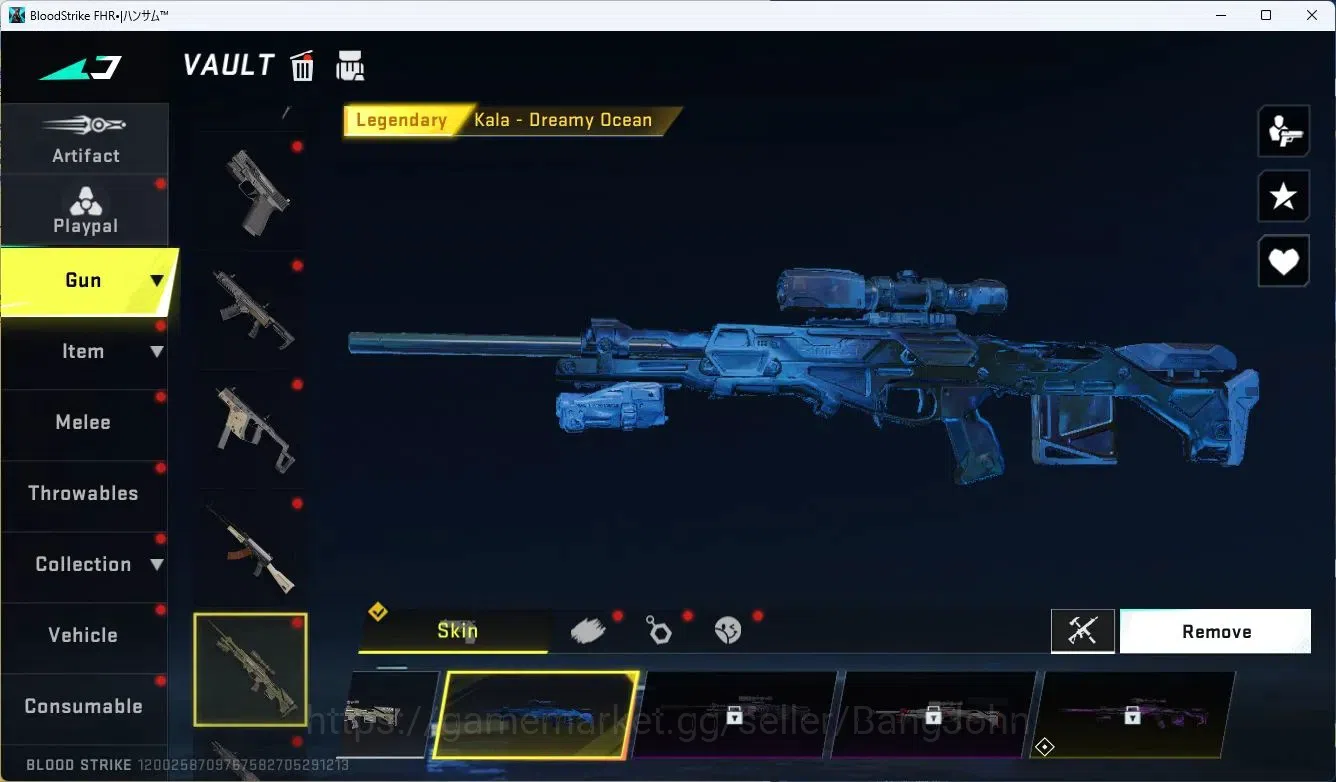 Blood Strike Accounts ASIA | Eternal Desert Eagle Scorpius  | 3 Legendar image 3