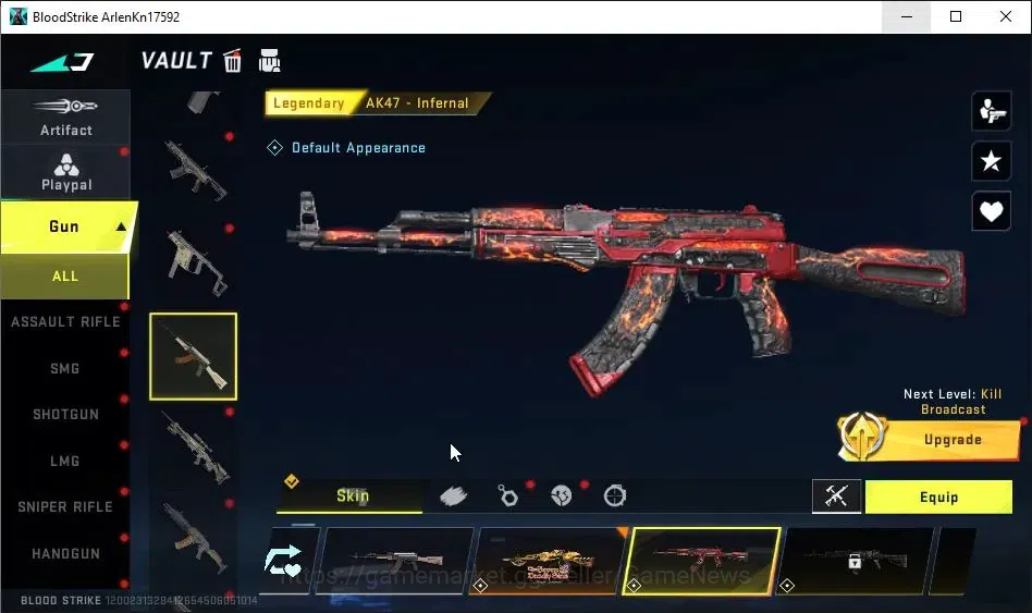 Blood Strike Accounts ASIA|Starter|Collab 7DS[M700-Elizabeth,AK47-Sacret image 12