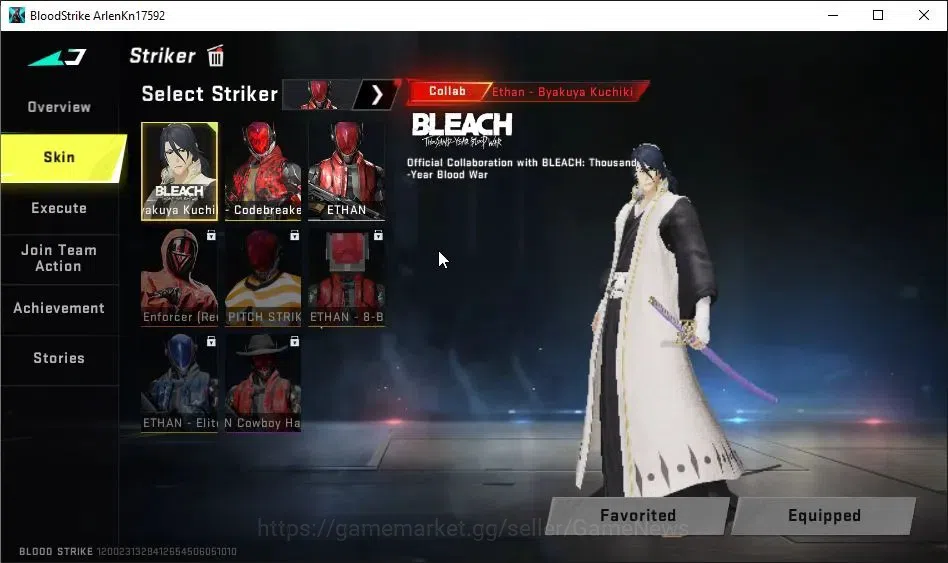 Blood Strike Accounts ASIA|Starter|Collab 7DS[M700-Elizabeth,AK47-Sacret image 3