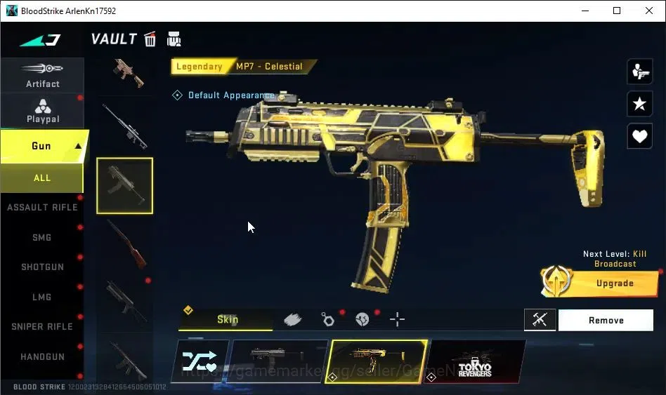 Blood Strike Accounts ASIA|Starter|Collab 7DS[M700-Elizabeth,AK47-Sacret image 6
