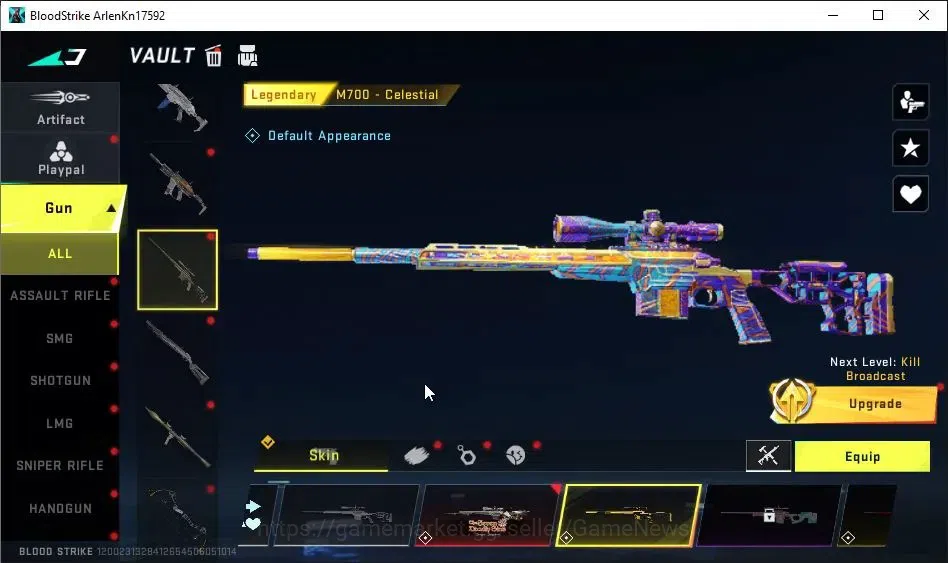 Blood Strike Accounts ASIA|Starter|Collab 7DS[M700-Elizabeth,AK47-Sacret image 8