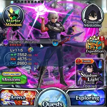 Grand Summoners Accounts End-Game Global|Rank 54|6 Ascend 4 TW| (Sung Jingwoo,Hart TF)+TW Cha Hae-In,C Valerie,DH Huma,Simon