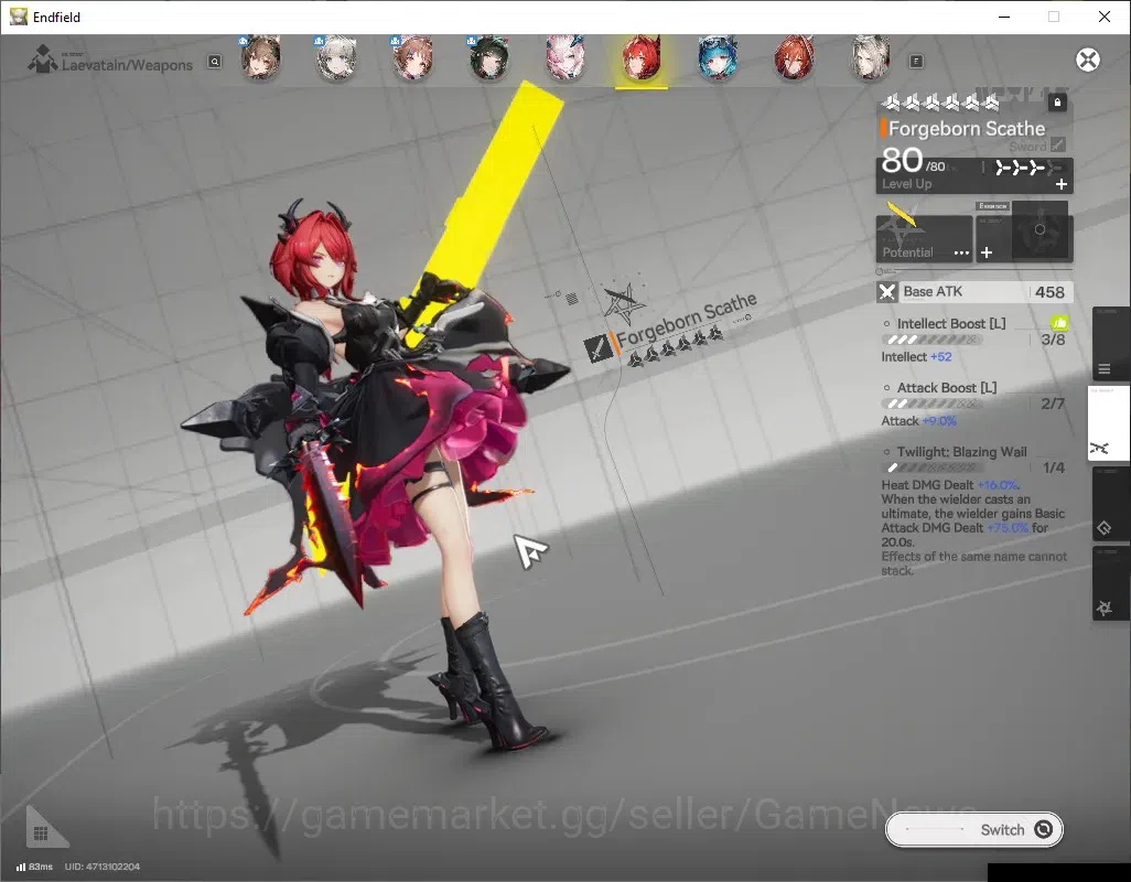 Arknights: Endfield Accounts ASIA|Lv 60|8 SSR (4 Limit) + 13 (*6 Wep)|Mi Fu,[Gi image 10