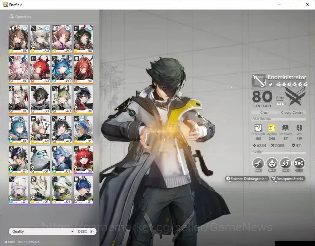 Arknights: Endfield Accounts ASIA|Lv 60|8 SSR (4 Limit) + 13 (*6 Wep)|Mi Fu,[Gi image 3