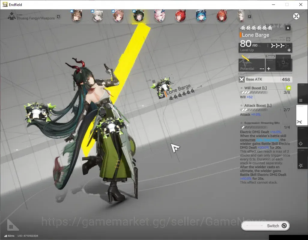 Arknights: Endfield Accounts ASIA|Lv 60|8 SSR (4 Limit) + 13 (*6 Wep)|Mi Fu,[Gi image 7