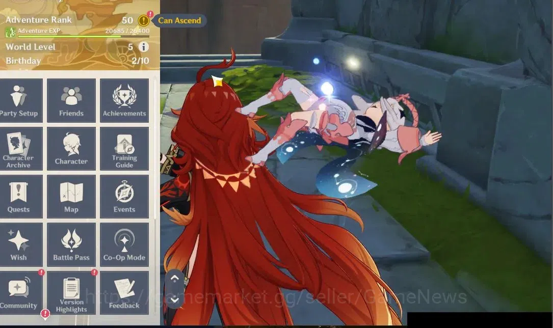 Genshin Impact Accounts Others ASIA|AR 50|3 Limited|Mavuika,Zibai,Yelan +3(5*Standard Character) +1(5* Sign Weapon)|Male 2