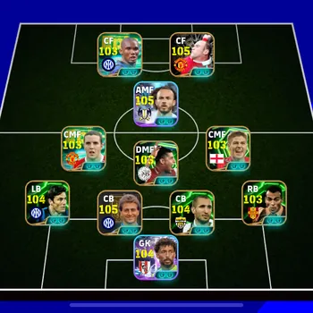 eFootball Accounts Legends & Iconic Players ovr 3210