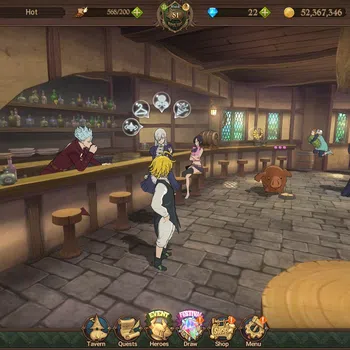 The Seven Deadly Sins: Grand Cross Endgame GLOBAL|3.1M CC|LS 30|3collab Shinra,Tamaki,Darknes image 1