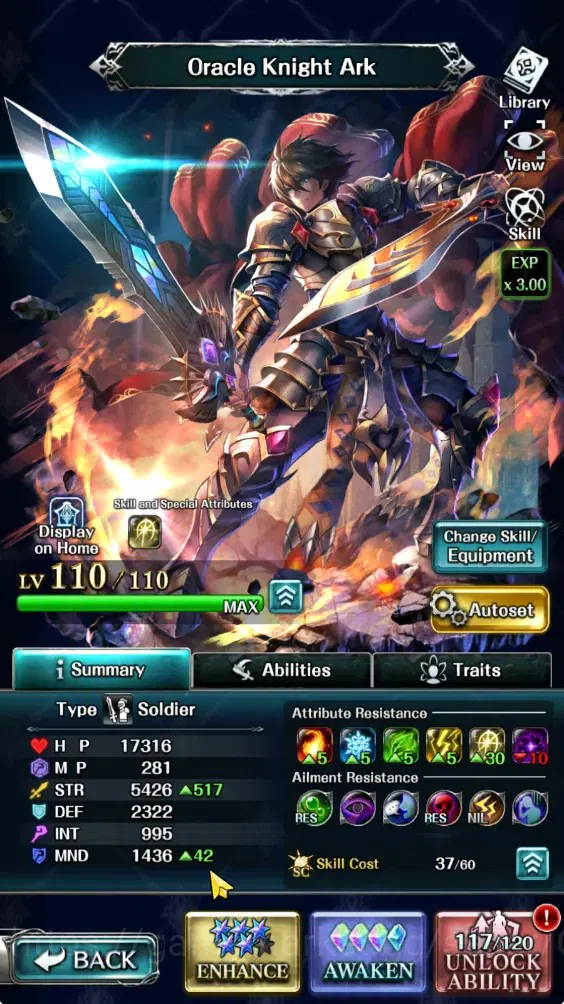 Last Cloudia Accounts Endgame GLOBAL|Rank 13|20K Crystal|Collab Full Brave Frontier|Top Tier Unit (Spirit Maiden Sera)|1 3