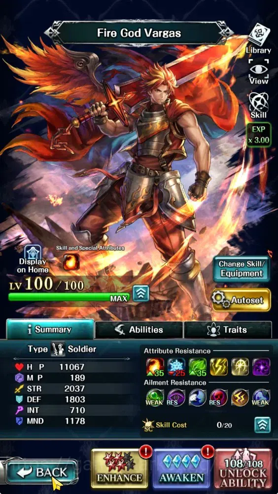 Last Cloudia Accounts Endgame GLOBAL|Rank 13|20K Crystal|Collab Full Brave Frontier|Top Tier Unit (Spirit Maiden Sera)|1 5