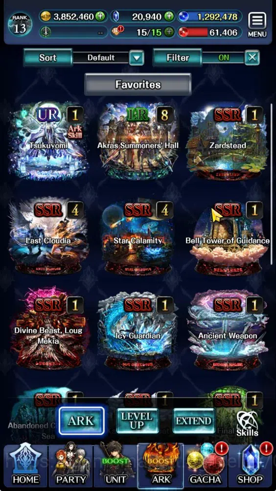 Last Cloudia Accounts Endgame GLOBAL|Rank 13|20K Crystal|Collab Full Brave Frontier|Top Tier Unit (Spirit Maiden Sera)|1 7