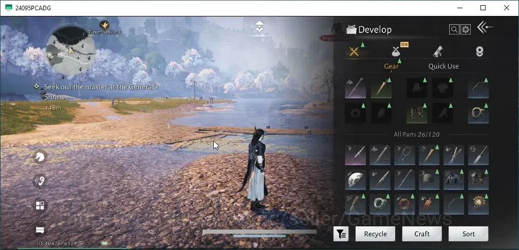 Where Winds Meet Accounts GLOBAL|Lv 17|GS 3990|2 Harmonic Core|Lone March|An image 13