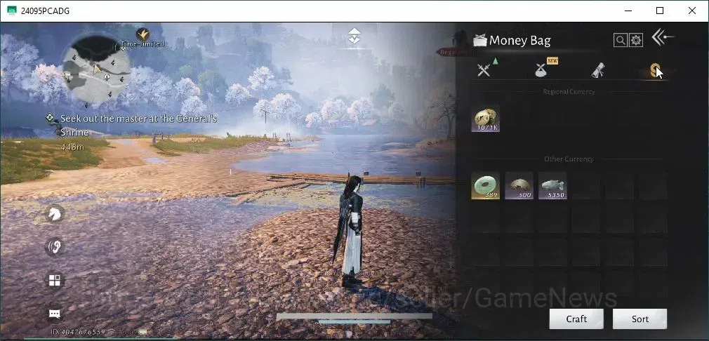 Where Winds Meet Accounts GLOBAL|Lv 17|GS 3990|2 Harmonic Core|Lone March|An image 16