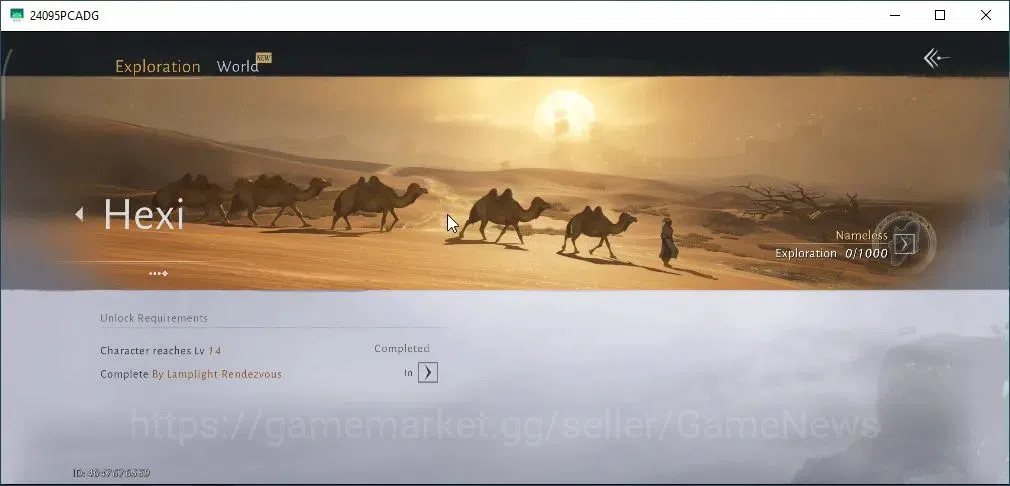Where Winds Meet Accounts GLOBAL|Lv 17|GS 3990|2 Harmonic Core|Lone March|An image 20