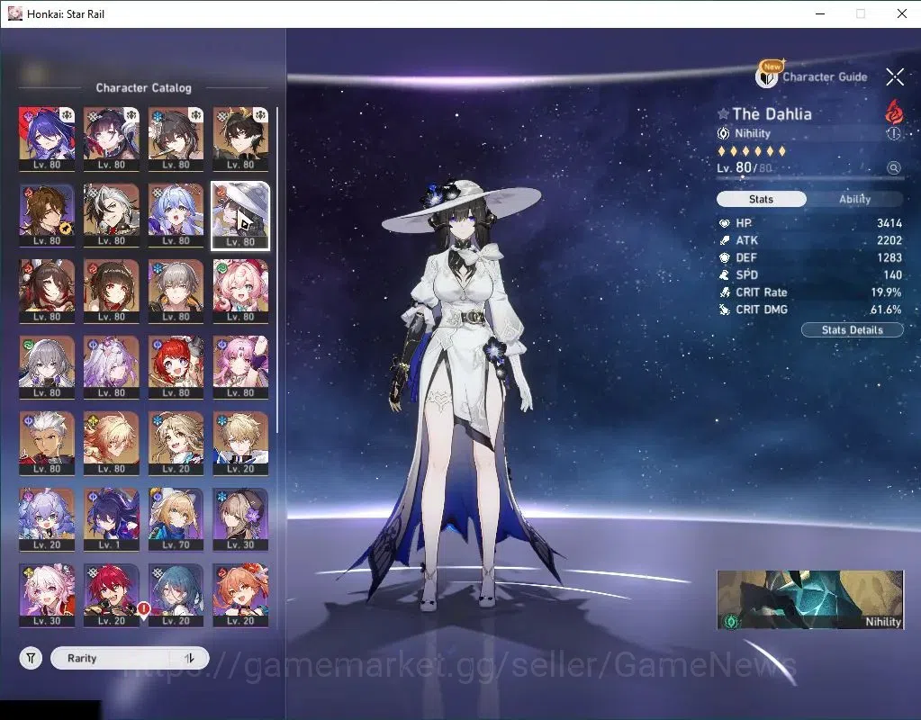 Honkai Star Rail Accounts Asia|TL 70|16 Limited|[Castorice,Botthill]+Sign,Hy image 5