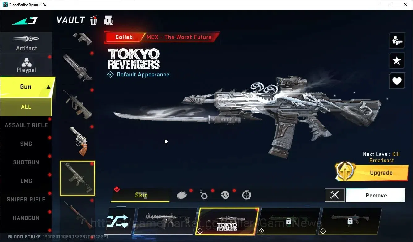 Blood Strike Accounts ASIA|Collab TokRev[MCX-Worst Future],BLEACH Byakuy image 5