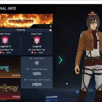 Blood Strike Accounts Others ASIA |1 EVO: FAL-Evolved Draco|2 ETERNAL: DE-Scorpius,AUG-Empyrean|7 AOT+TR+7DS+OPM Guns|1