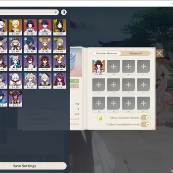 Genshin Impact Accounts Reroll Asia|AR 41|1 Limited + 2 Standard| Columbina | Qiqi & Tighnari |Male MC|Take Mail|Check