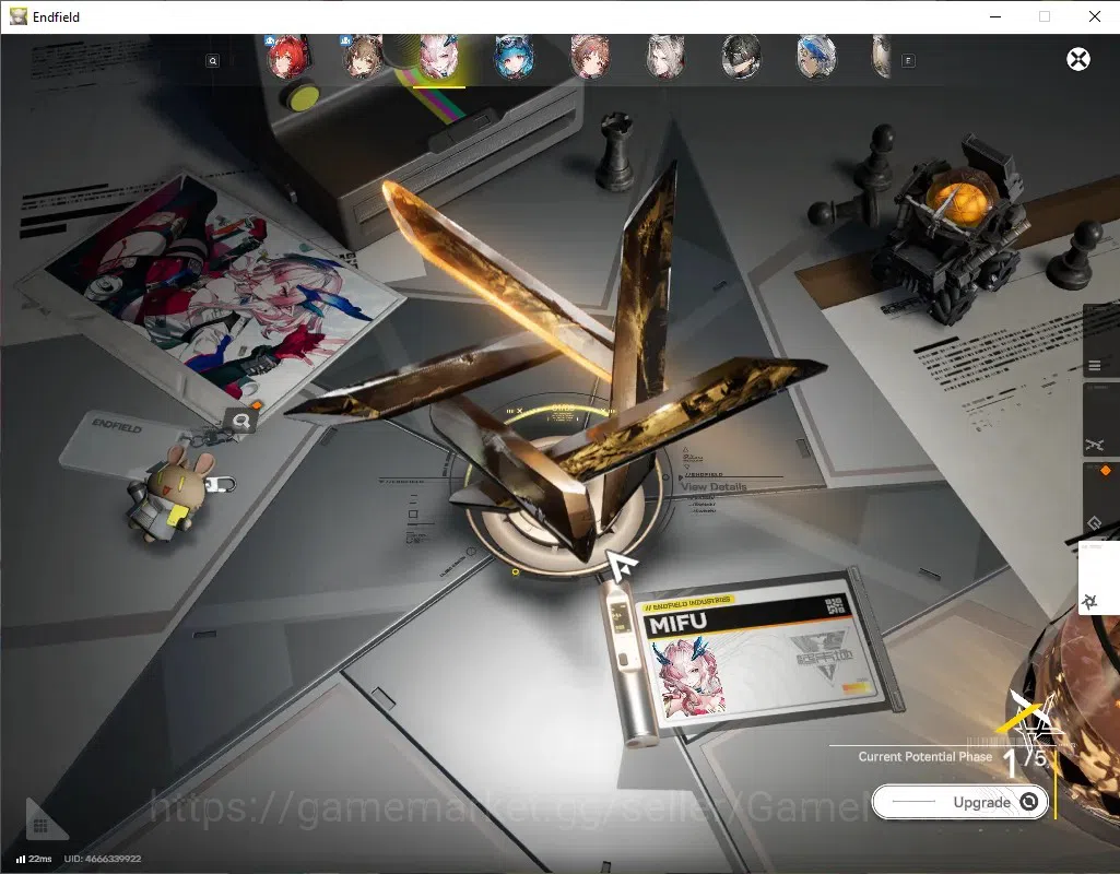 Arknights: Endfield Accounts ASIA|Lv 57|8 SSR (5 Limit)+14*6Weapon|[Laevatain,G image 7