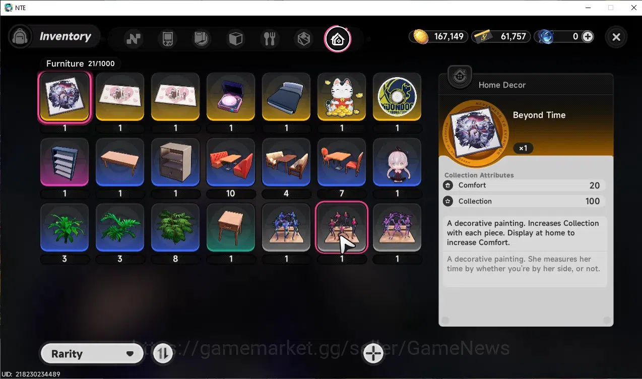 Neverness to Everness Accounts GLOBAL SEA|HL 47|TL 37|6 SSR 2 Limit[Hotori+Sign,N image 17