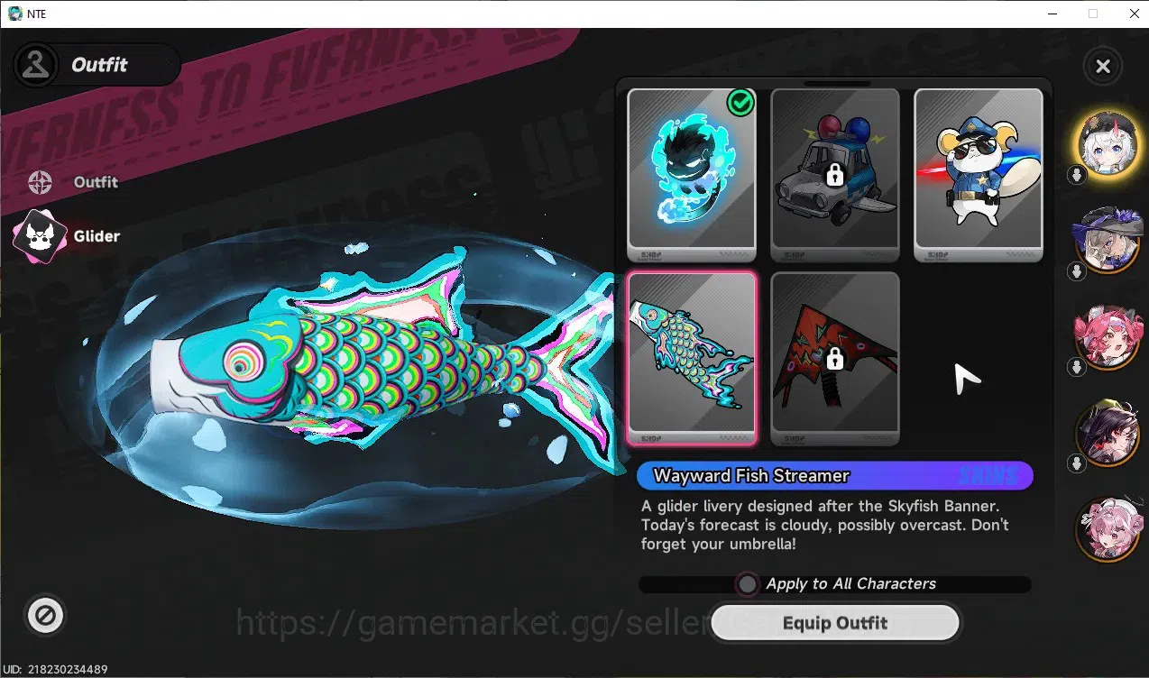 Neverness to Everness Accounts GLOBAL SEA|HL 47|TL 37|6 SSR 2 Limit[Hotori+Sign,N image 6